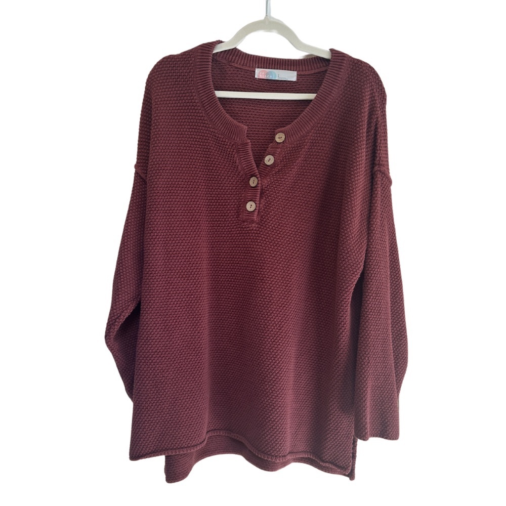 Hailee Sweater Set – Mahogany – Size Large – Gently Worn